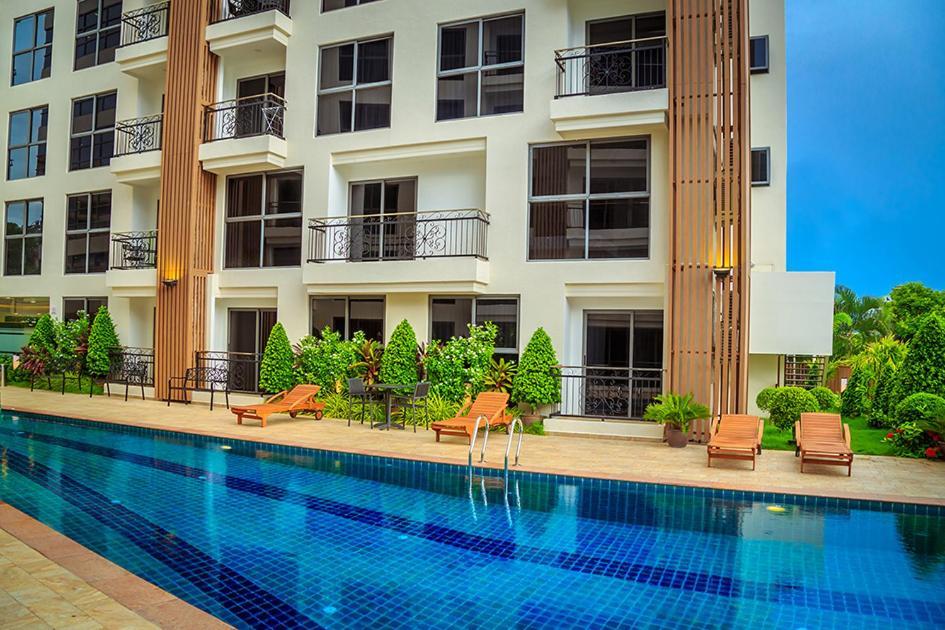 City Garden Pratumnak Condominium In Cosy Beach Bang Lamung Esterno foto